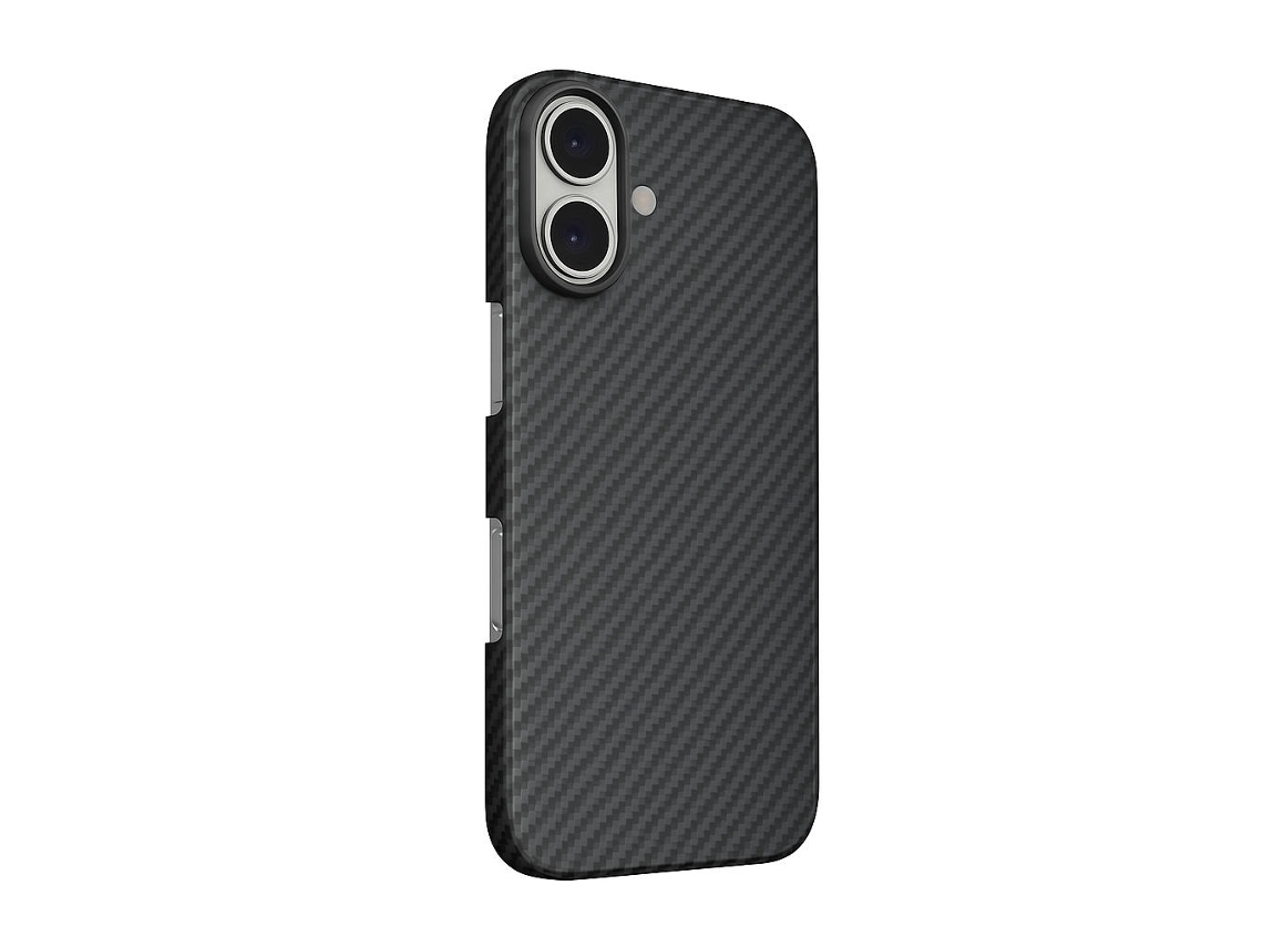 Capa SWISSTEN com anel MagSafe em Carbono iPhone 17