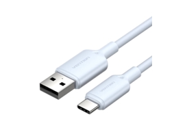 Cabo Usb 2.0 A Para Usb C 3a Da Vention Para Computadores, Carregamento Rápido De 1 M