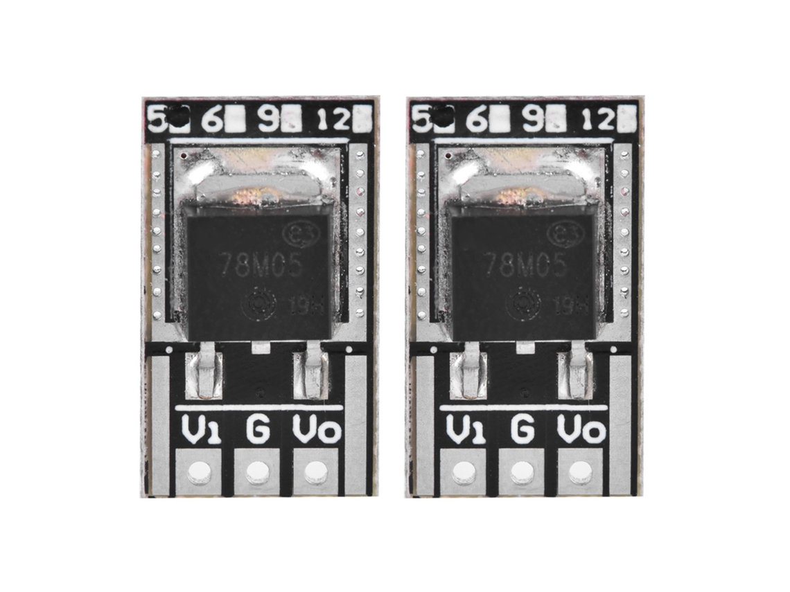 Regulador de Voltagem Lo7805MA, 5V, Baixo Consumo, 78MXX, 2 Peças
