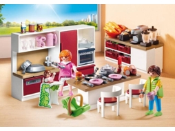 PLAYMOBIL City Life:  Cozinha 9269 (Idade mínima: 4 - 102 Peças)