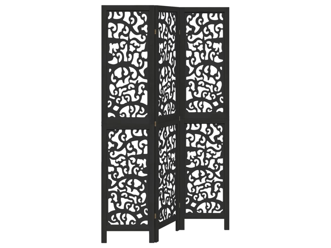Room Divider, Room Dividers Vidaxl Preto Madeira (40 X 180 Cm)