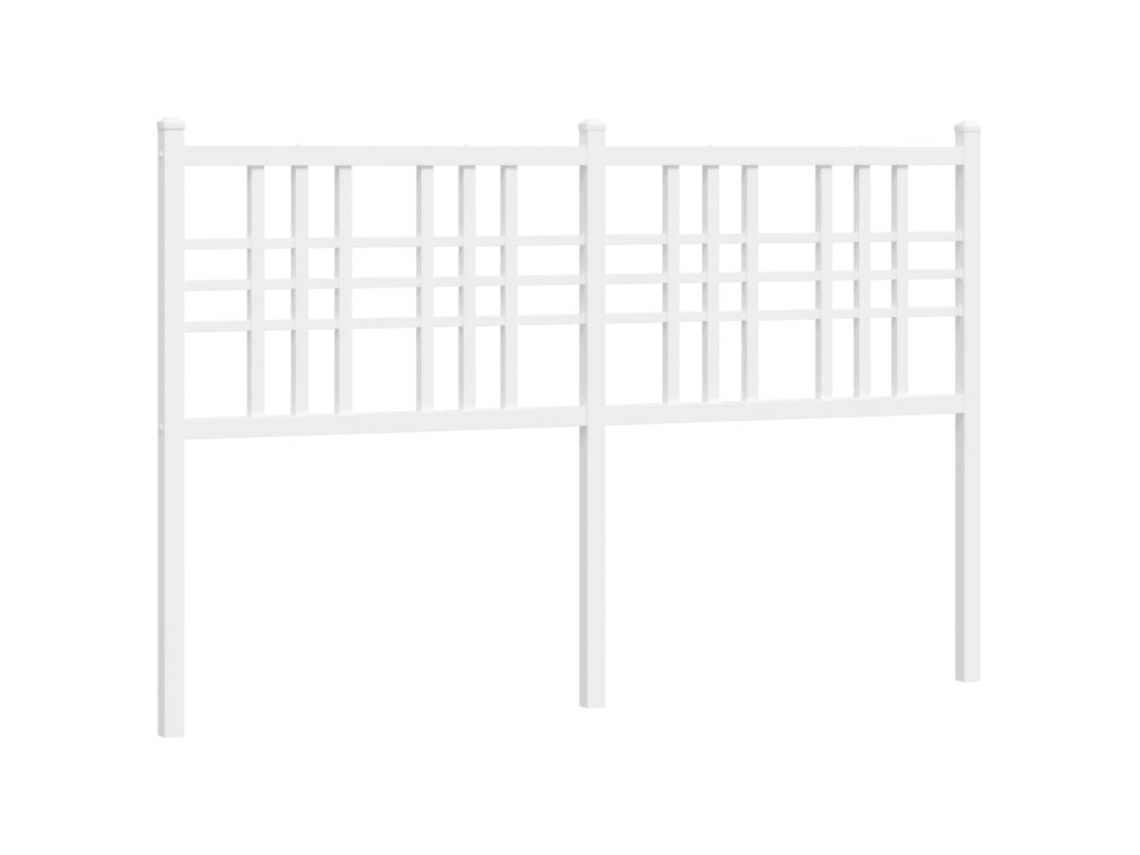 Headboard, Headboards Vidaxl Branco Aço (120 Cm)