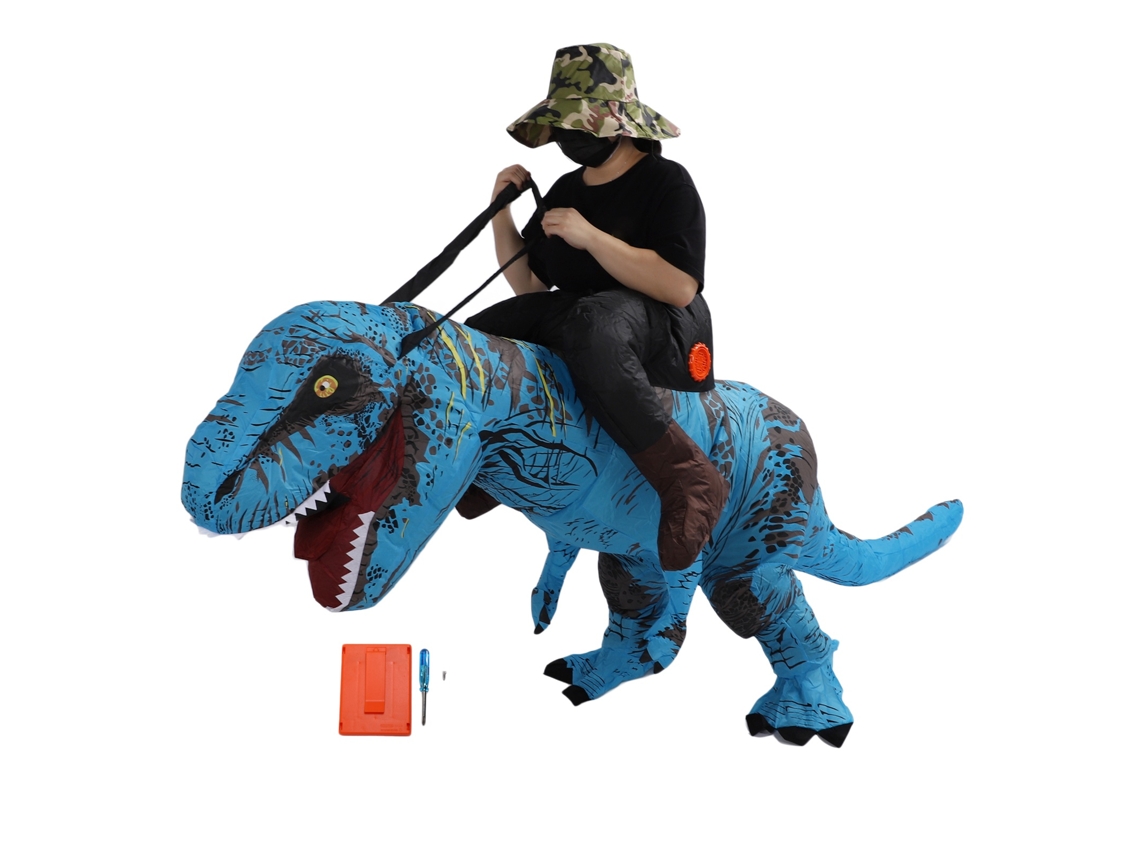 Traje Inflável de Dinossauro Adulto À Prova D'água | S/MARCA