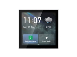 Laxiscreed Painel De Controlo Smart Home Com Ecrã Tátil De 4", App, Relógio E Previsão Do Tempo