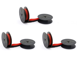 Kit de Substituição de 3 Bobinas Duplas Gr1 para Máquinas de Escrever . SFUSHOS (compatível com a Maioria Dos Modelos)