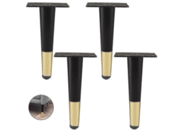 Pés Para Móveis, Em Metal, 10 Cm, Para Mesas, Sofás, Camas