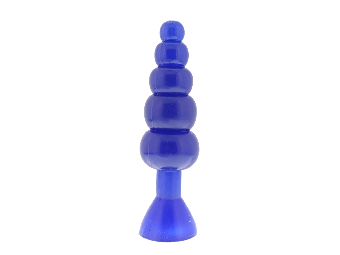 Plug Anal NMC BENDABLE BUTT RATTLER (Azul - Ø 5,4 cm)