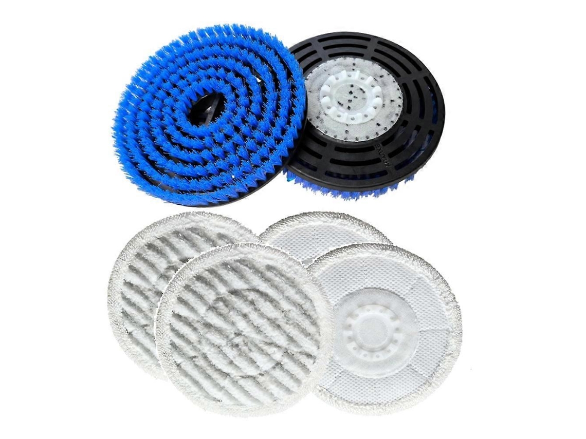 Pacote com 2 Unidades de Panos Limpeza a Vapor Aprimorados para as Séries S8201 e S7000, para Limpeza Profunda e Polimento Profissional BRILVIBERA