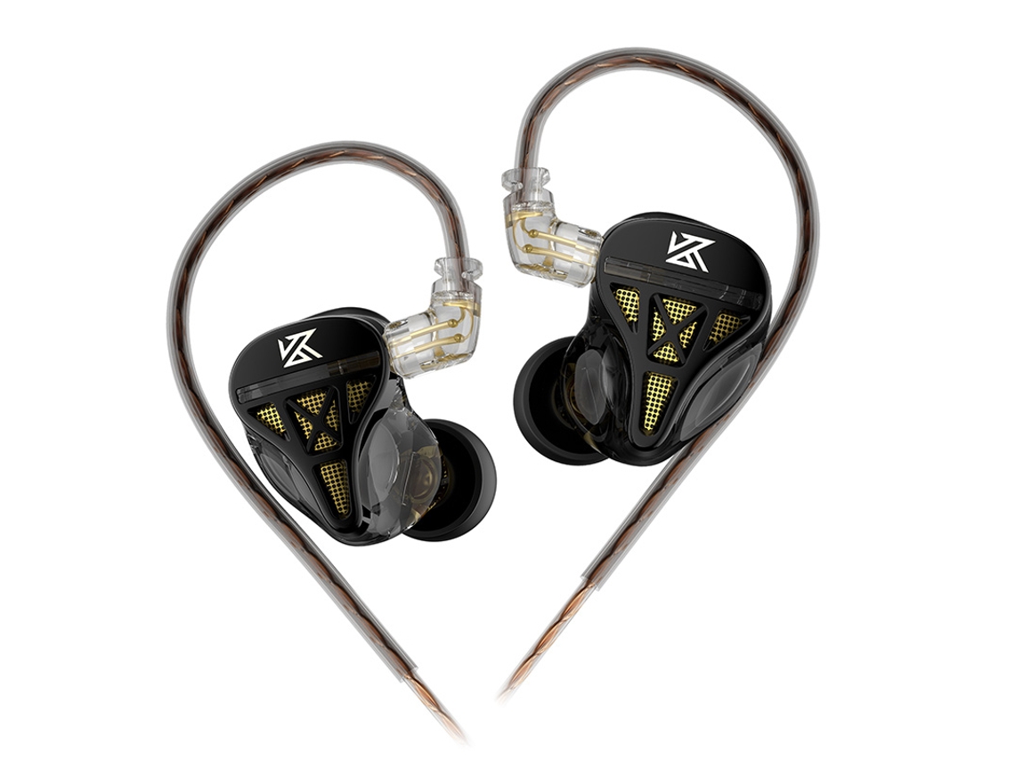 FONES DE OUVIDO sem fio MDUG com microfone, estéreo intra auricular, graves potentes, cabo removível