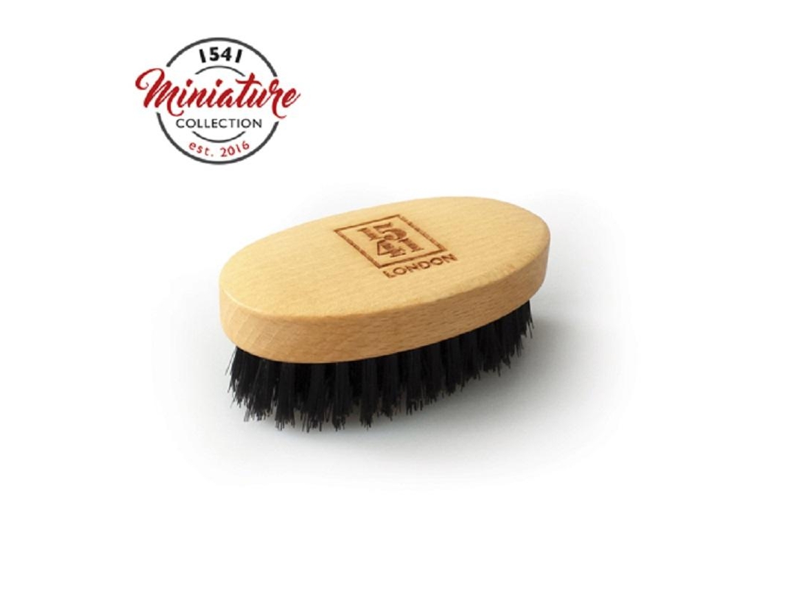 Pincel 1541 LONDON Mini Beard & Moustache Brush Beechwood