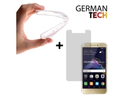 Capa e Película Vidro Temperado GERMAN TECH para Huawei P10 Lite