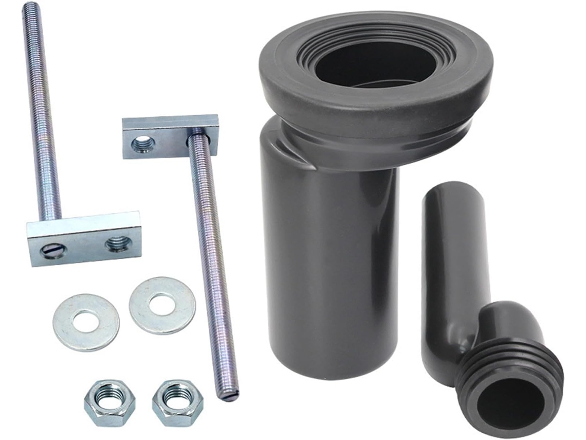 Conector De Tubo Vaso Sanitário Suspenso, Kit De Arruelas Vedação Para Entrada Oculta, Adaptador De Tubo Drenagem Vaso