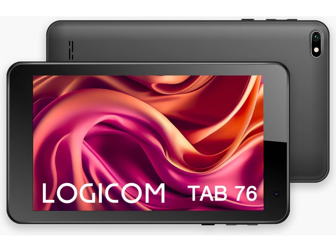 Tablet LOGICOM TAB76 (Outlet Grade A - 7'' - 2 GB - 16 GB - Preto)