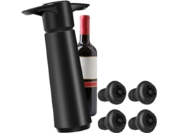 Conservador De Vinho Com 4 Rolhas A Vácuo, Para Vinho Reutilizável Para Manter O Vinho Fresco (1 Conservador De Vinho