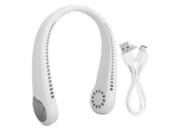 Ventilador Sem Lâmina Pendurado No Pescoço (carregamento Usb, Bateria Interna)