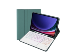 Lurelia Capa Com Teclado Bluetooth Para Samsung Tab S9fe Plus 12.4