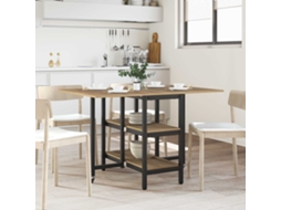 Vidaxl Mesa De Jantar 122 X 80 X 76,5 Cm Derivados De Madeira