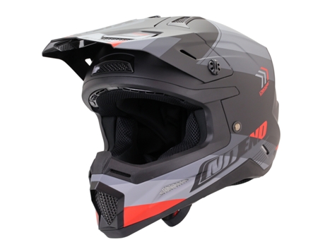 Capacete Motocross, Off-road, Enduro NOEND  SC-35 ECE 22.06 Preto Vermelho  (XL)
