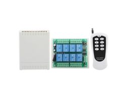 Aetheria interruptor de Controle Remoto Sem Fio Multifuncional 8 Vias Receptor de Relé Aprendizagem 12v