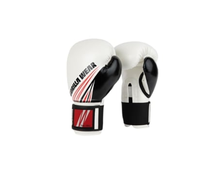 Luvas de Combate GORILLA WEAR (14oz - Branco)