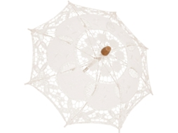 Guarda-sol De Renda Para Meninos E Meninas, Guarda-sol Decorativo Com Flores Para Casamentos E Fotografia, Tamanho Médio.