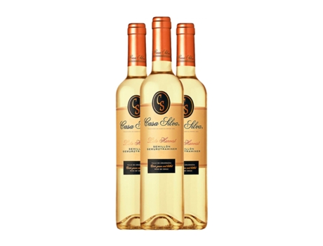 Vinho branco CASA SILVA Late Harvest Valle de Colchagua Garrafa Medium (0.5 L - 3 Unidades)