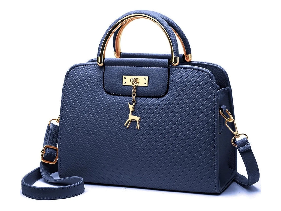 Lurelia Bolsa De Ombro Feminina Em Couro Sintético Leve Fecho De Correr Vários Bolsos Design Moderno Para Festa E Noite