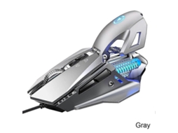 Mouse com Fio Esport 7200dpi, Todas as Teclas, Programação de Macro, Pressionamento Inteligente de Armas, Luz RGB, Mecânico para Jogos, Laptop, PC, M Slowmoose