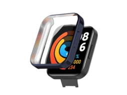Capa Protetora, Compatível Com Redmi Watch 2 Lite, Azul Meia - Noite