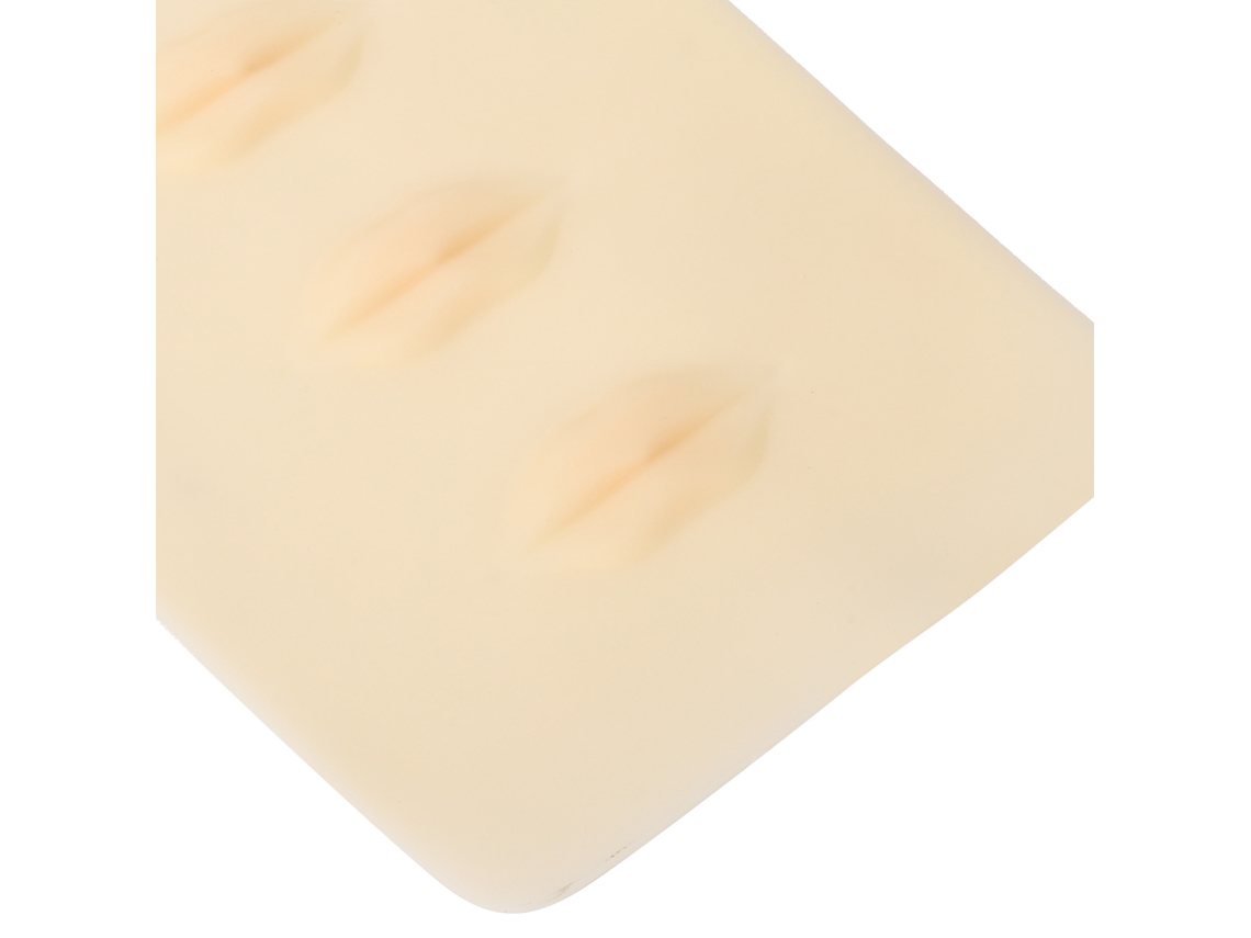 Películas De Prática De Microblading E Tatuagem De Silicone (pacote De 3 Com Versão Para Lábios, Material De Silicone Para Prática Fácil) Eoocoo