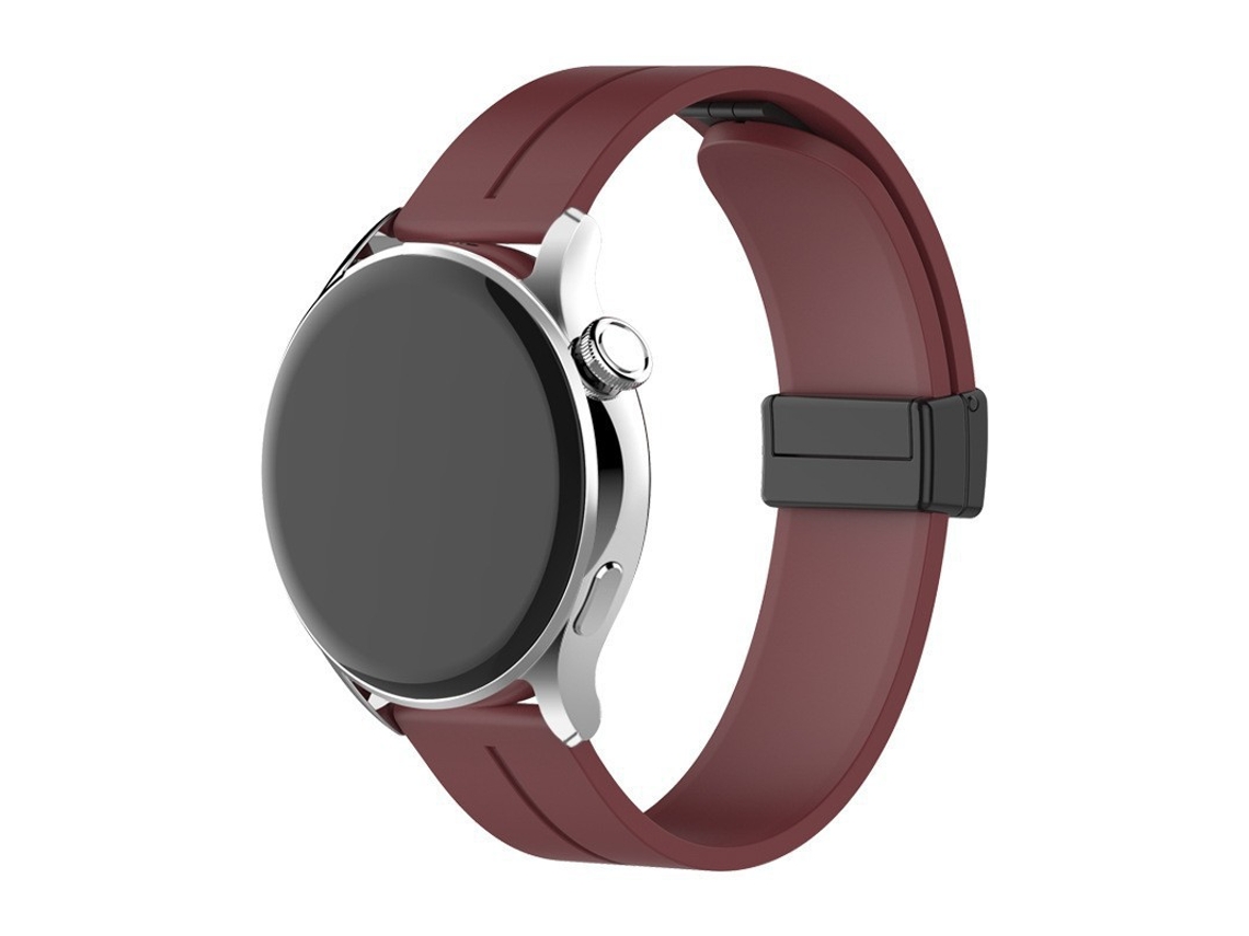 Bracelete Para Garmin Venu/sq/sq 2 (20mm) Borgonha Cuich
