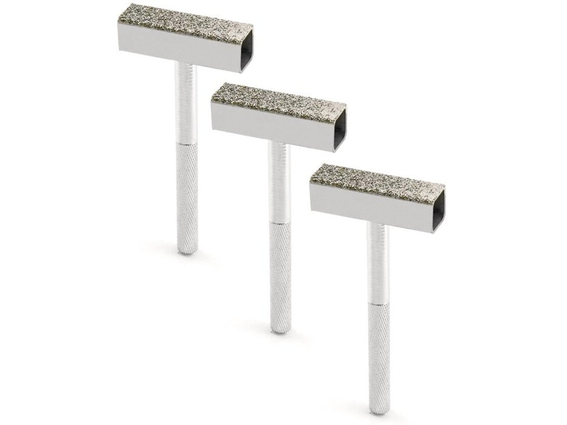 Pedra De Afiação De Alta Qualidade - Lâmina De Afiação 45 X 10 Mm - Punho Antideslizante - Aço Durable - Resistente À Corrosão - Leve