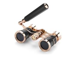 Telescópio Monocular ENZONS 10X25 Compacto e Leve para Observação de Pássaros Caça Acampamento Viagens Preto-Preto