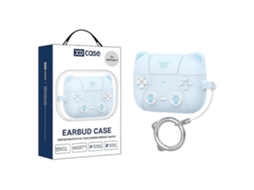 Capa De Silicone Xdcase Com Desenho Retrô De Gato Para Airpods 4