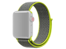 Pulseira De Nylon Ajustável Compatível Com Apple Watch Series 9, 8, 7, 41 Mm / 6, 5, 4 Se , Se (2023), Se 40 Mm / 3, 2, 1, 38 Mm Facpoet (2022)