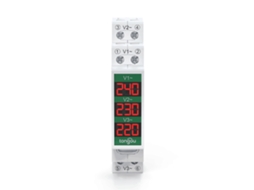 VOLTÍMETRO Trifásico 60-450V com Display Digital | S/MARCA