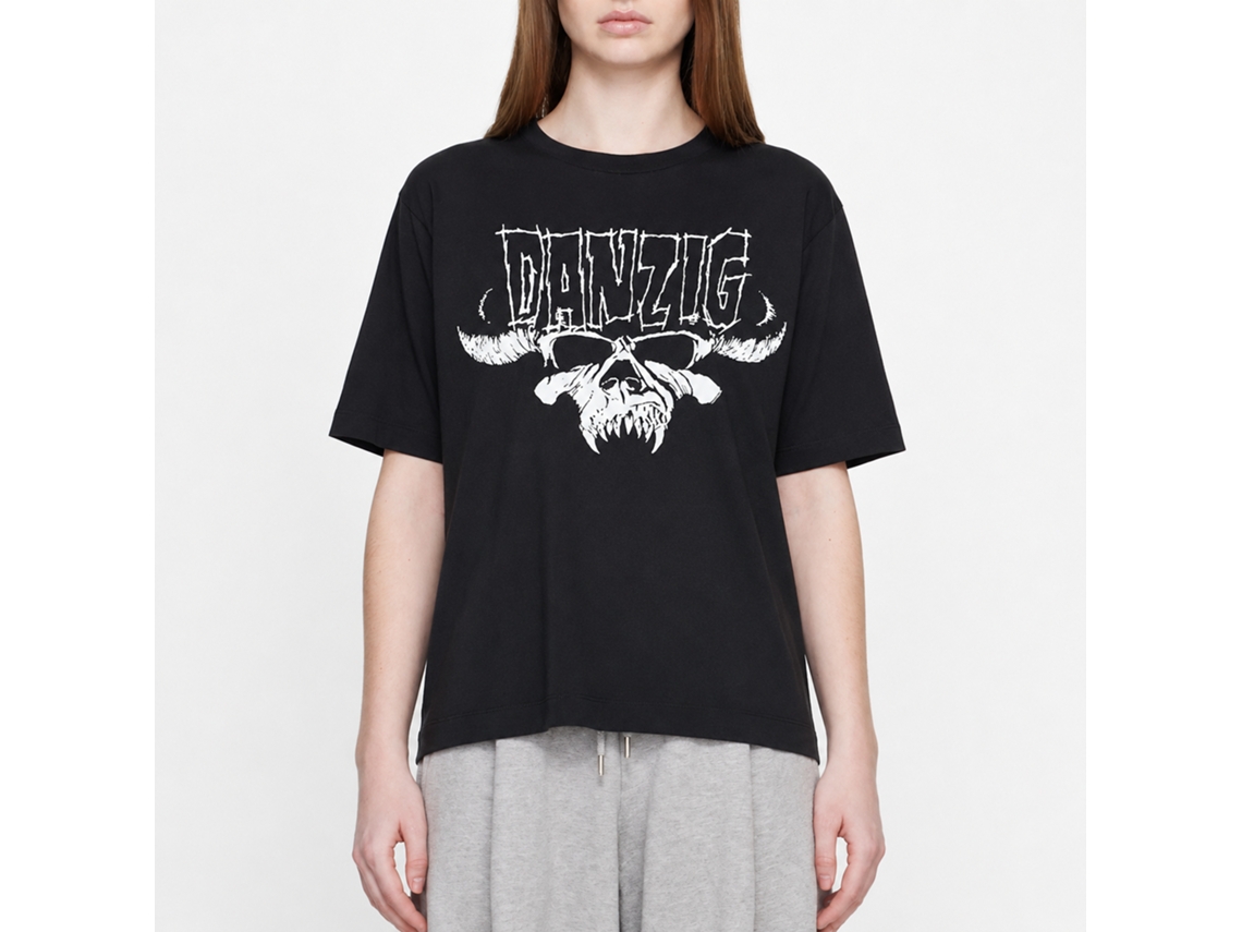 Danzig Skull Logo T-shirt Unisex Adults Size:s