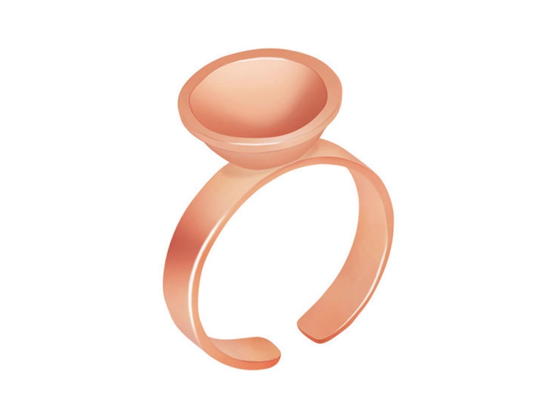 Extensões De Cílios Colas Anéis Nail Art Colas Anéis Copos Extensões De Cílios Tinta Adesiva Anéis Suporte Ouro Rosa Hengrongshen