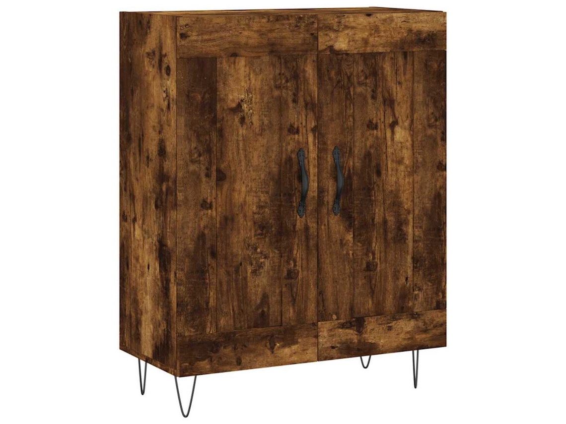 Aparador 69,5x34x90 cm Derivados de Madeira Cor Carvalho Fumado MAISON EXCLUSIVE