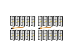 Kit Com 22 Filtros Hepa Para Aspiradores De Pó Irobot Roomba 960, 800, 870, 871, 880, 980 E 981 (honfa Kit)._glo