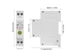 Laxiscreed Interruptor Inteligente Wifi Com Controlo Por App, Voz E Temporizador Para Casa Inteligente