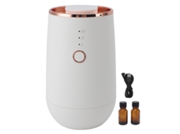 Difusor de Aroma Compacto para Carro e Casa com Óleo Essencial Branco