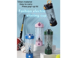 Extrator De Suco De 600 Ml, Copo Misturador Totalmente Automático(verde)