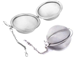 2 Unidades De Infusor Chá Em Formato Bola, Coador De Chá Em Aço Inoxidável Com Malha Para Folhas E Ervas