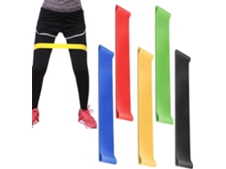 Faixas Elásticas De Resistência Para Mulheres 5x Alongamento E Treino | Acessório Profissional Pilates