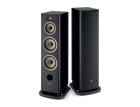 Caixas De Chão Focal Aria Evo XN°4, Preto Laqueado