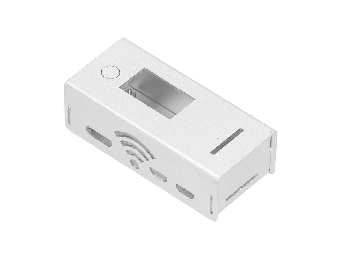 Capa De Alumínio Protetora Para Raspberry Pi W Prata