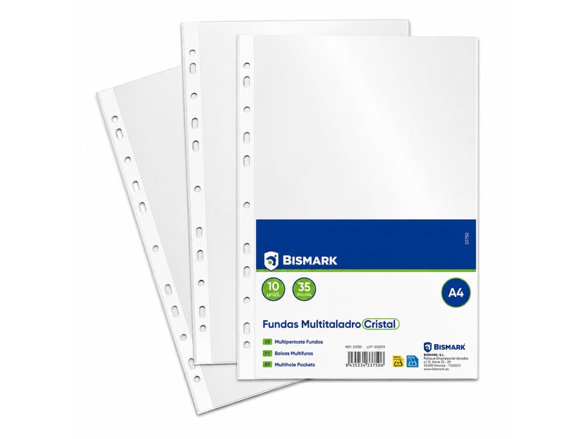 Set Pequeno De Micas Multiusos A4 Bismark 334171 Transparente