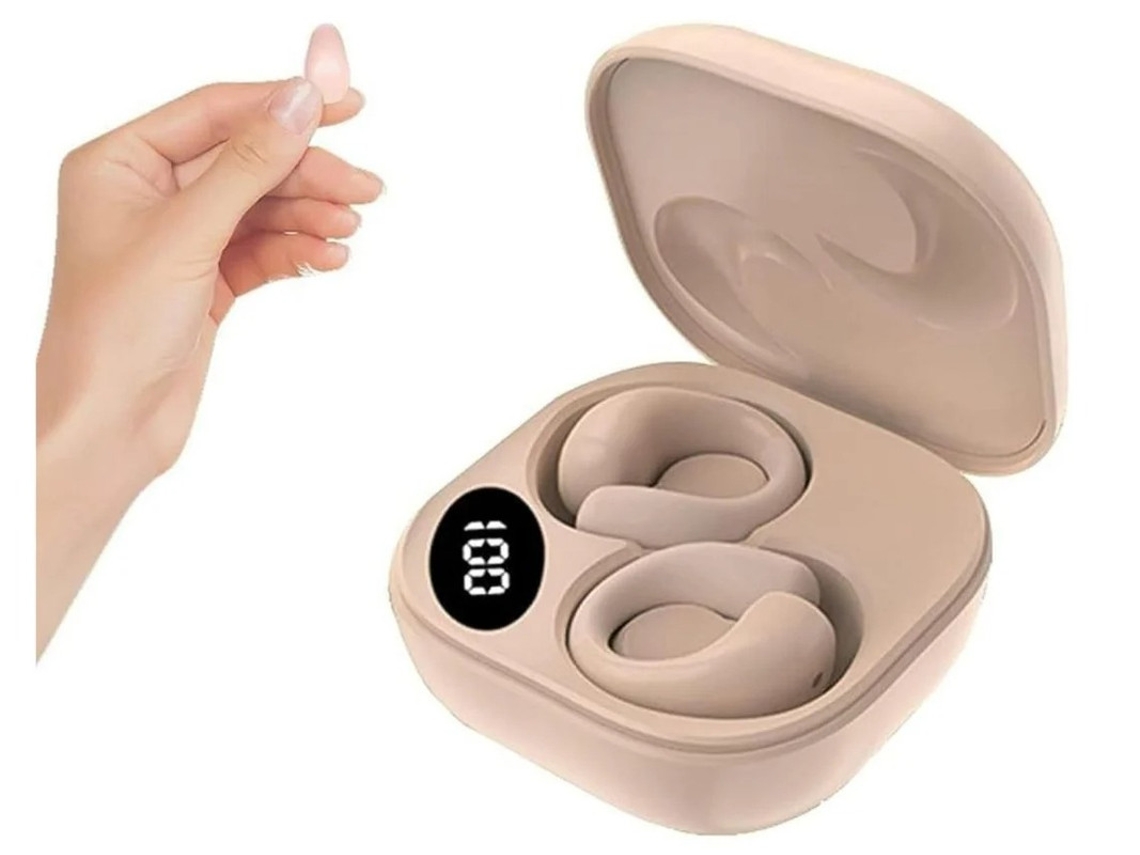 Auriculares Sem Condução Óssea Bestvite Bluetooth Laranja