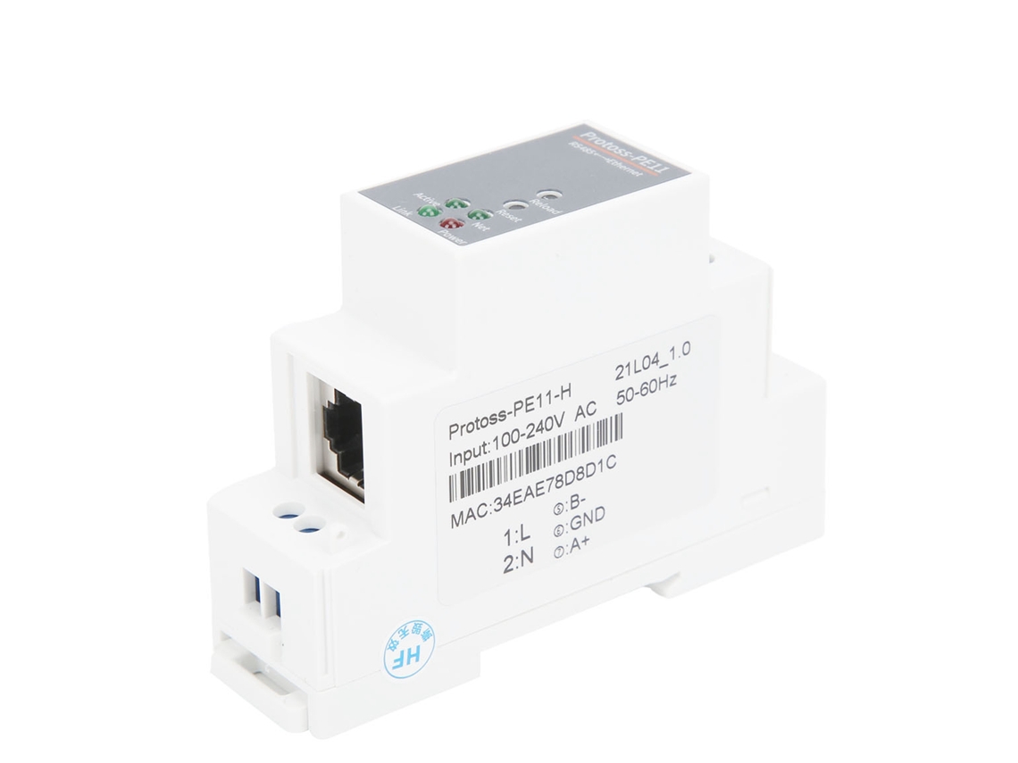 Roteador Ethernet Rs485 para Montagem em Rail